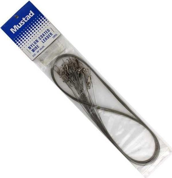 Mustad Nylon Coated Çelik Tel 30 Lbs(13kg)12 Adt - Image 1
