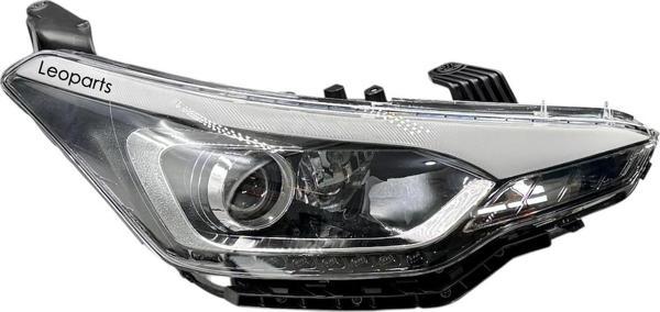 LEOPARTS Hyundai İ20 Far Lambası Sağ (Ledli - Mercekli) 2014-2019 92102-C8200 - Image 1