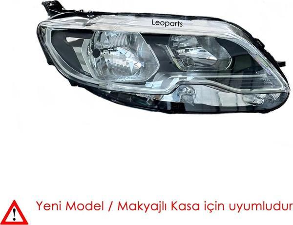LEOPARTS Peugeot 301 Far Lambası Sağ (Makyajlı Kasa) 2017-2019 9817296980 - Image 1