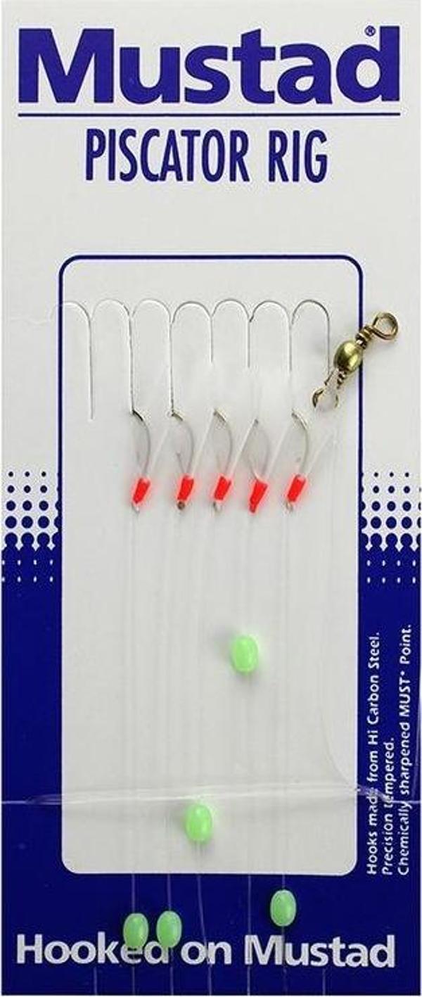 Mustad Y033-008 Day Glo Rıg 0,30mm No:8 Çapari - Image 1