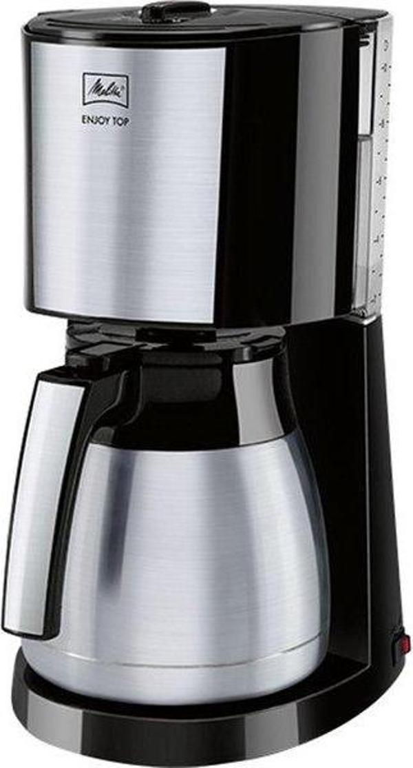 Melitta Enjoy Top Therm (Termoslu) Filtre Kahve Makinesi  Siyah - Image 1