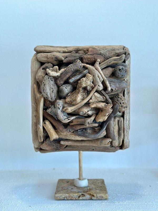 Ahşap El İşi Dekor Biblo - Image 1