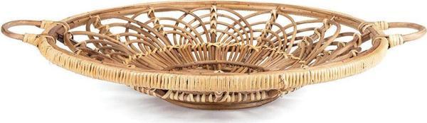 Sooboho Rattan Bambu Dekoratif Tepsi - Image 1