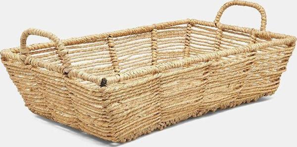 Sooboho Rattan Dekoratif Sepet Büyük Dikdörtgen - Image 1
