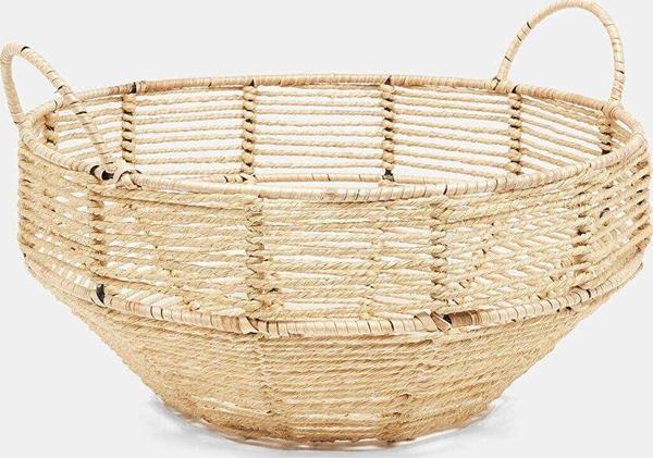 Sooboho Rattan Dekoratif Sepet Yuvarlak Büyük - Image 1