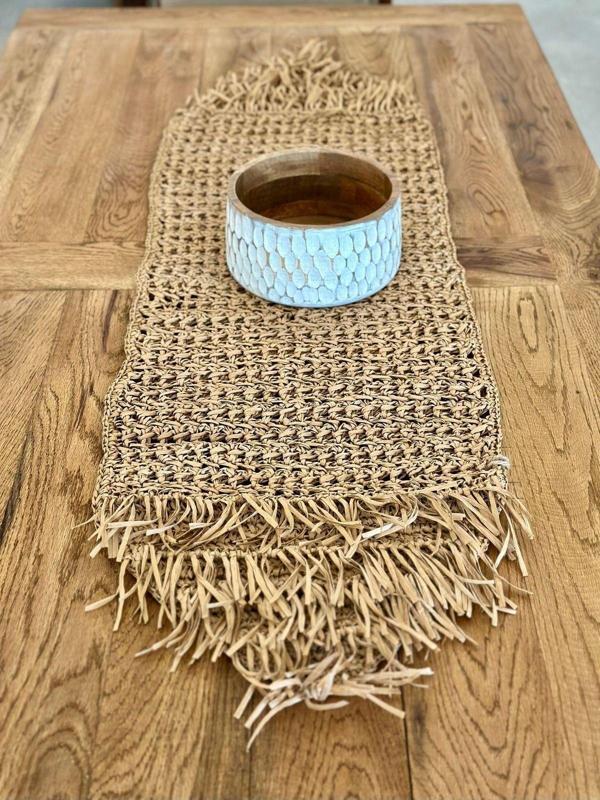 Sooboho Dekoratif Hasır Runner - Image 1