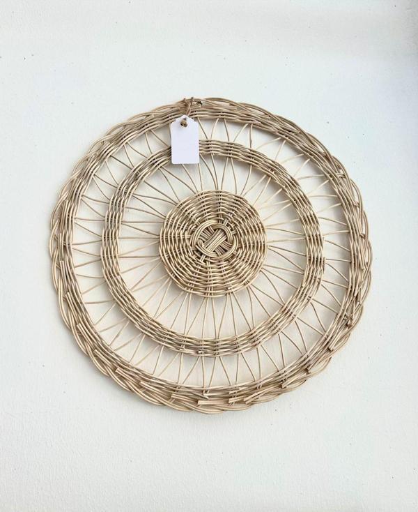 Sooboho Dekoratif Rattan Duvar Süsü Büyük - Image 1