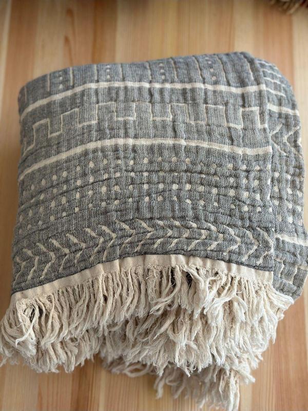 Sooboho Müslin %100 Pamuk Battal Örtü/Pike - Image 1