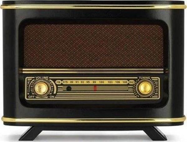 Crown Well Nostaljik Radyo İstanbul Seri, Siyah - Image 1
