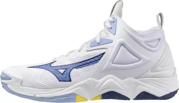 Mizuno Wave Momentum 3 Mid Erkek Voleybol Ayakkabısı Beyaz - Image 1