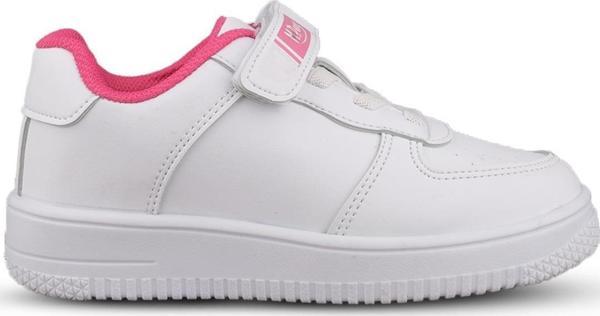 Büyük Erkek Çocuk Sneaker - Beyaz, Cırtlı - Image 1