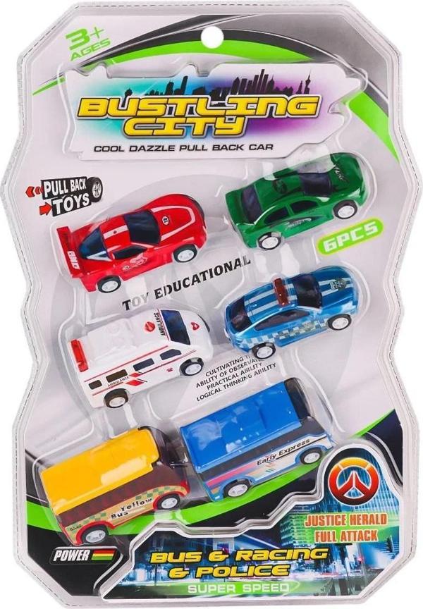 Birlik Oyuncak 6 lI Çekbırak Mini Araç Seti 8781 - Image 1