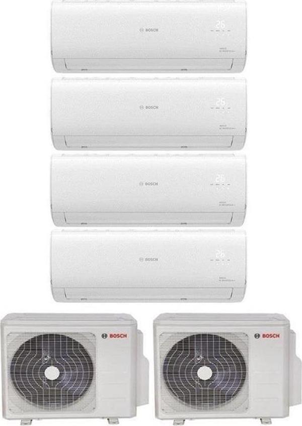 Bosch Multi Split İnverter Klima 84000 Btu Dış (42+42) + 4 İç Ünite 18000 + 18000 + 24000 + 24000 Btu - Image 1