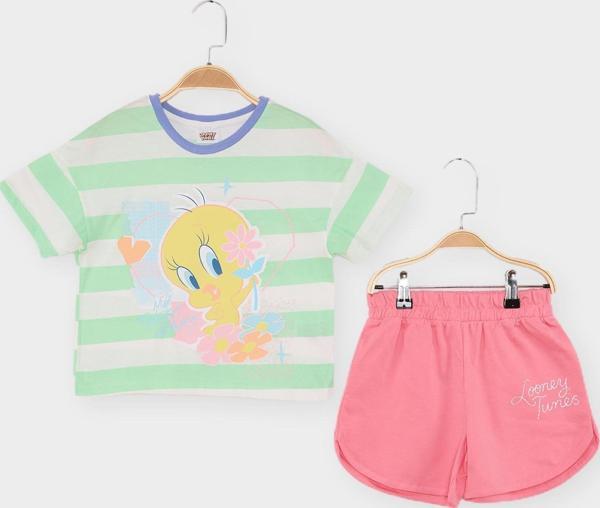 Looney Tunes Lisanslı Kız Çocuk 2'li Takım 21902 - Image 1