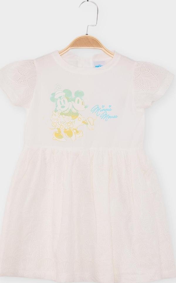 Minnie Mouse Lisanslı Kız Çocuk Elbise 21809 - Image 1