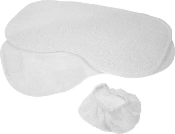 Fakir Alina Clean Buharlı Temizleyici ile Uyumlu Yer Mop Bezi ve Cam Bezi - Image 1