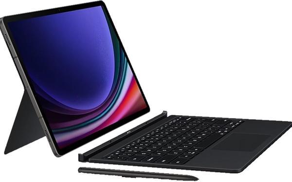 Samsung Galaxy Tab S9 Plus Mousepadli Klavyeli Kapaklı Kılıf - Image 1