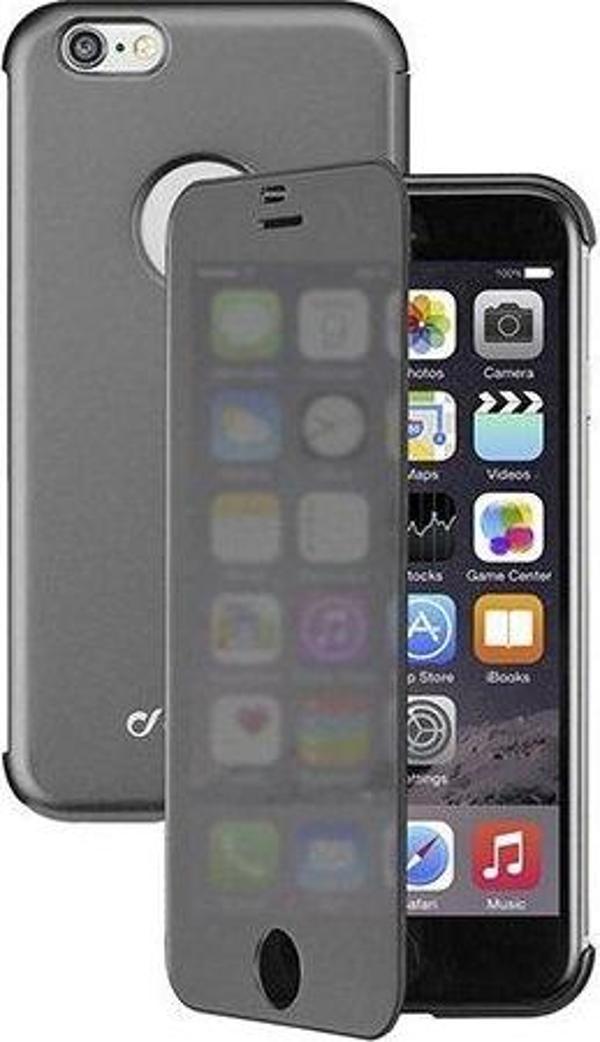 Cellular Line iPhone 6/6S ile Uyumlu Book Touch Şeffaf Kapak BOOKTOUCHIPH647K - Image 1