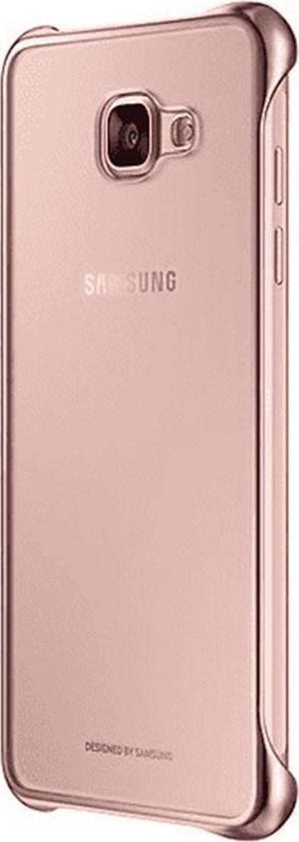 Galaxy A5 (2016) A510F ile Uyumlu Clear Back Cover Kılıf Rose Gold EF-QA510CZEGWW - Image 1