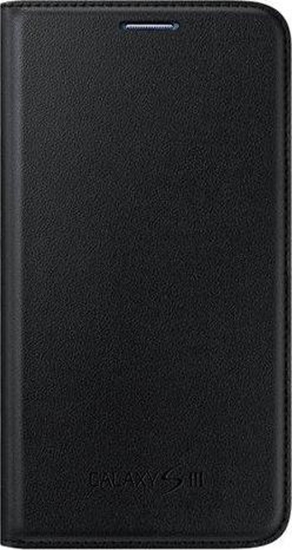 Galaxy S3 i9300 ile Uyumlu Flip Wallet Kılıf EF-NI930BBEGWW Siyah - Image 1