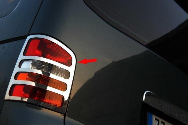 Volkswagen T5 Uyumlu Caravelle Krom Stop Çerçevesi 2 Parça 2004-2015 - Image 1