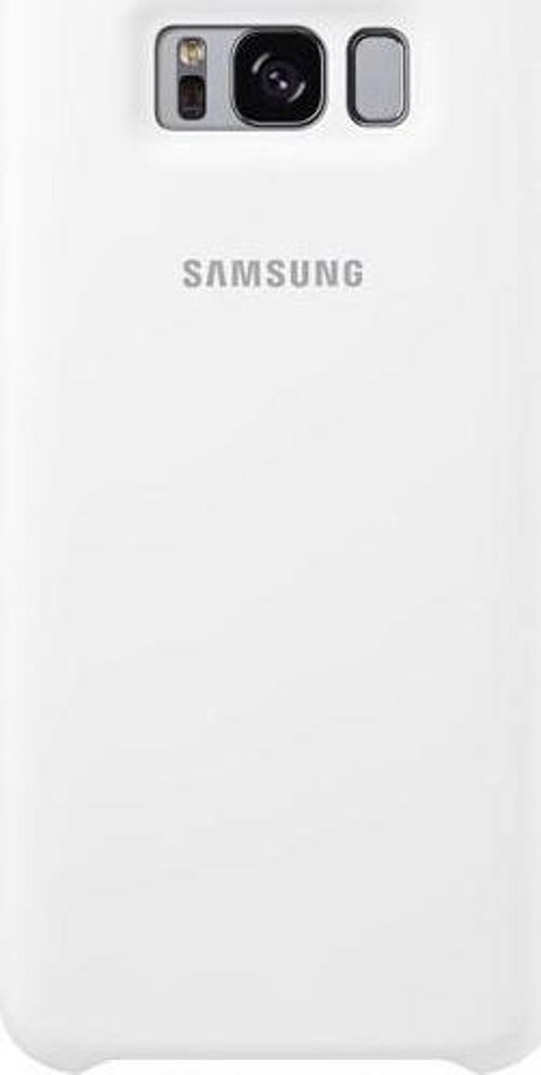 Galaxy S8 ile Uyumlu Silikon Kılıf Beyaz EF-PG950TWEGWW - Image 1