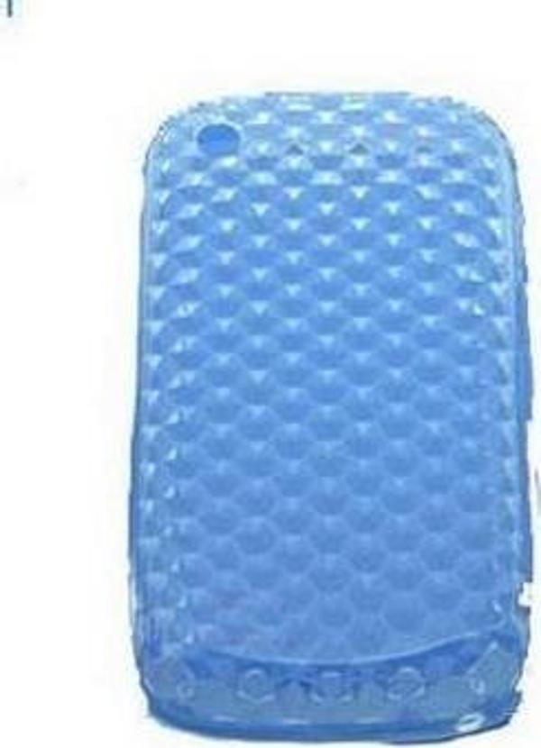 BlackBerry 9300 3G ile Uyumlu Şeffaf Silikon Kılıf Beyaz - Image 1