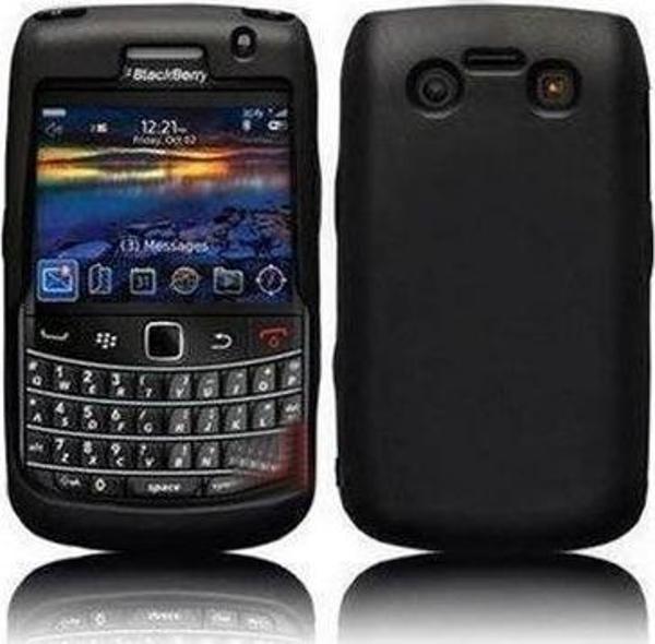 BlackBerry 9780 ile Uyumlu Silikon Kılıf Siyah - Image 1