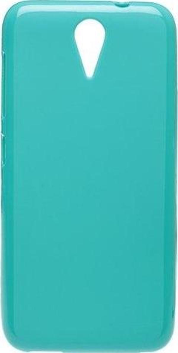 Desire 620 ile Uyumlu Silikon Kılıf Turkuaz Renk - Image 1
