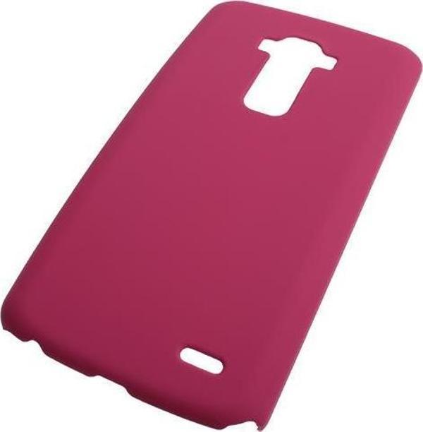 G Flex D958 ile Uyumlu Sert Kauçuk Kılıf Koyu Pembe - Image 1