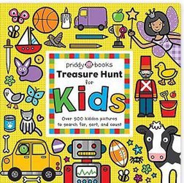 Treasure Hunt: Treasure Hunt for Kids: Over 500 hidden pictures to search for sort and count - Priddy Books - Image 1
