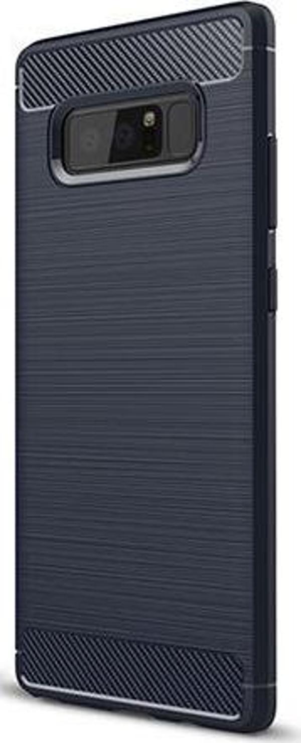 Galaxy Note 8 ile Uyumlu Kılıf Room Silikon Lacivert - Image 1