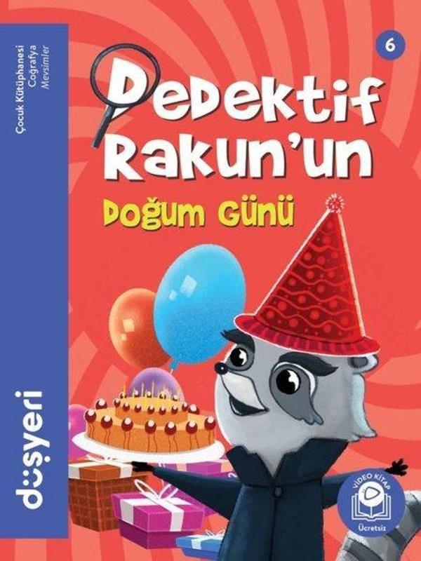 Dedektif Rakun'un Doğun Günü-Dedektif Rakun 6 - Düşyeri Yayınları - Image 1