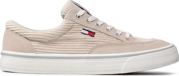 TOMMY HILFIGER CORDUROY SKATE KADIN AYAKKABI EN0EN01508-ABI - Image 1