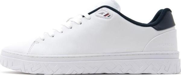 TOMMY HILFIGER MODERN VULC CORPORATE LEATHER ERKEK AYAKKABI FM0FM04355-YBR - Image 1