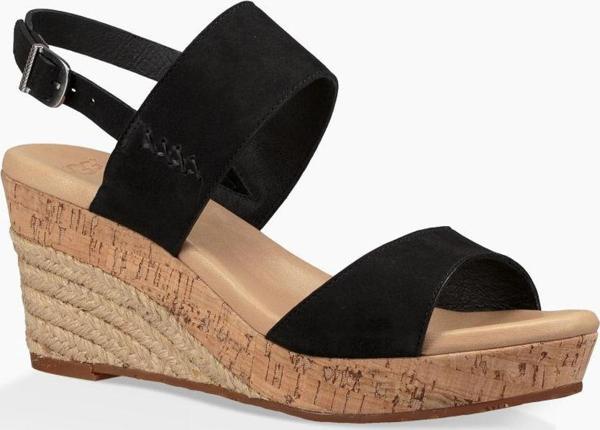UGG KADIN SANDALET 1015098-BLK - Image 1