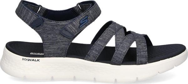 SKECHERS GO WALK FLEX KADIN SANDALET 141450-NVY - Image 1