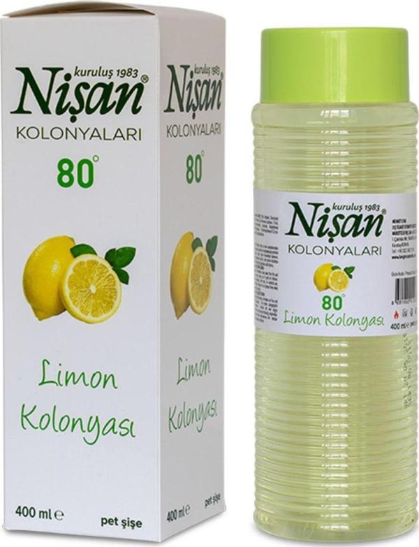 Yok Yok Ambalaj 400 Ml Limon Kolonyası 80° - Image 1