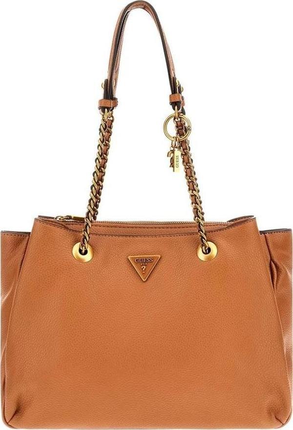 GUESS BECCI KADIN OMUZ ÇANTA VB878209-COGNAC - Image 1