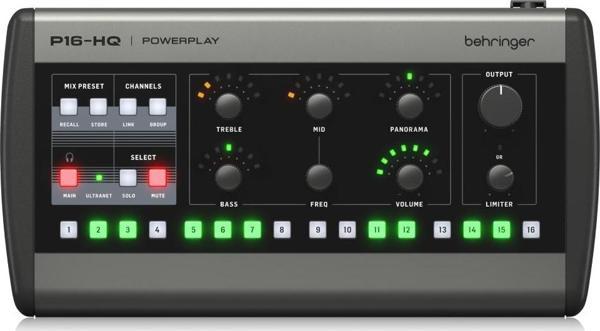 Behringer P16-HQ 16-Kanal Kişisel Monitör Mikseri - Image 1