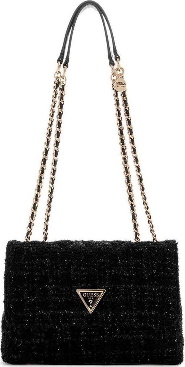 GUESS GIULLY KADIN OMUZ ÇANTASI BG874820-BLACK - Image 1