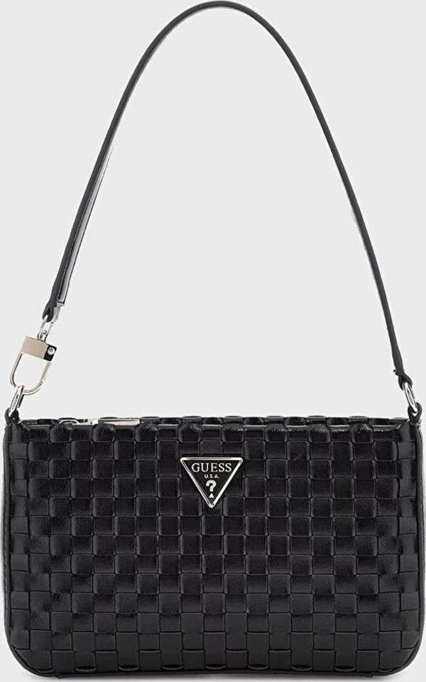 GUESS SILVANA KADIN OMUZ ÇANTASI MW931072-BLACK - Image 1