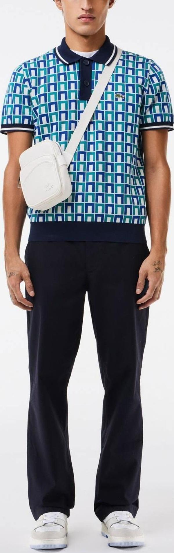 LACOSTE UNISEX OMUZ ÇANTASI NH4563GY-A56 - Image 1