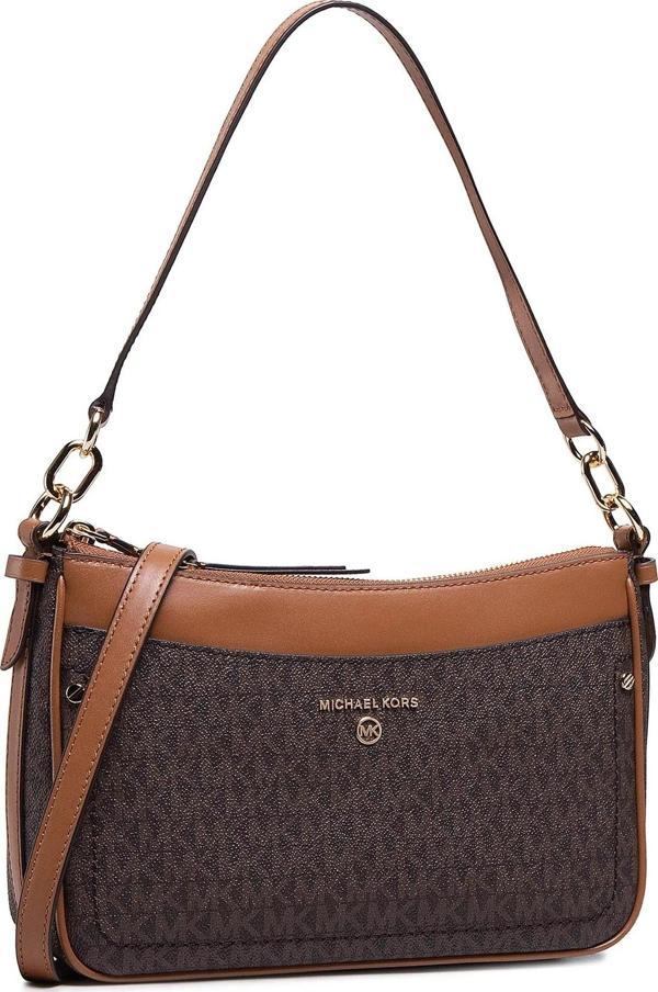 MICHAEL KORS KADIN OMUZ ÇANTASI 32S1GT9C8B-BROWN-ACORN - Image 1