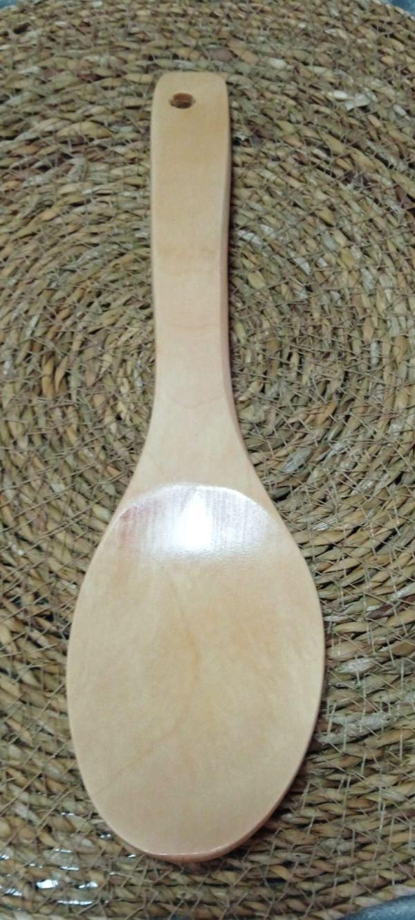 Bambu Pilav Yemek Servis Kaşığı 27cm - Image 1