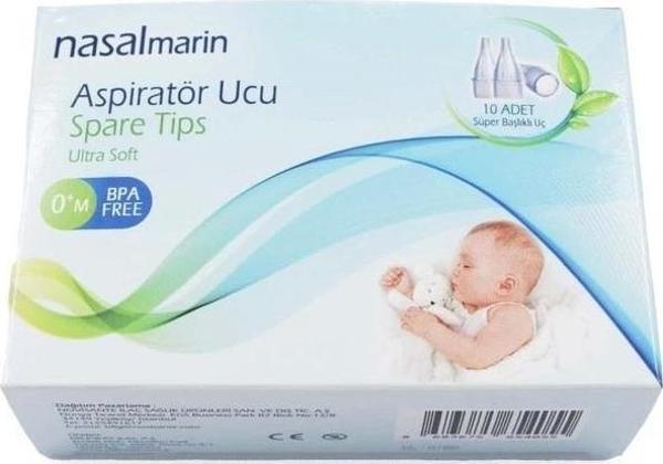 Nasalmarin Burun Aspiratörü Yedek Uç 10 Adet - Image 1