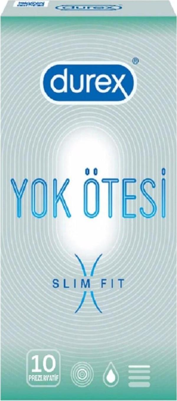 DUREX Yok Ötesi Prezervatif Slim Fit 10'lu - Image 1