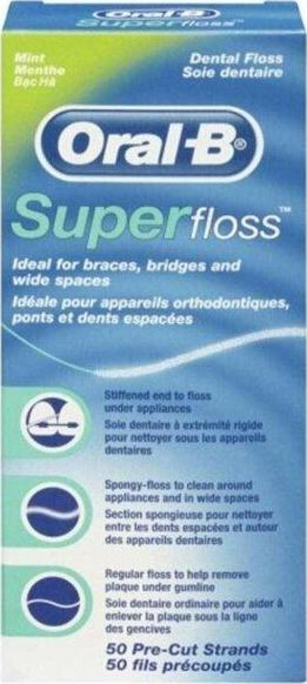 Oral-B Super Floss Diş İpi - Image 1