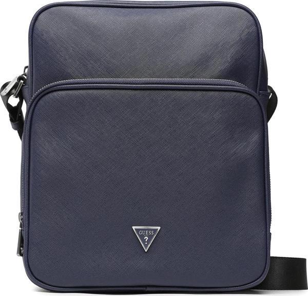 GUESS UNISEX OMUZ ÇANTASI HMECSAP3213-BLU - Image 1