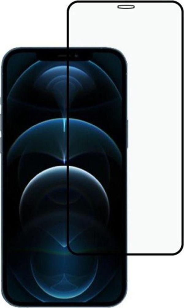 Nettech Apple Iphone 12 Pro Max Uyumlu Ön Koruma Mat Seramik Nano Ekran Koruyucu - Siyah - Image 1